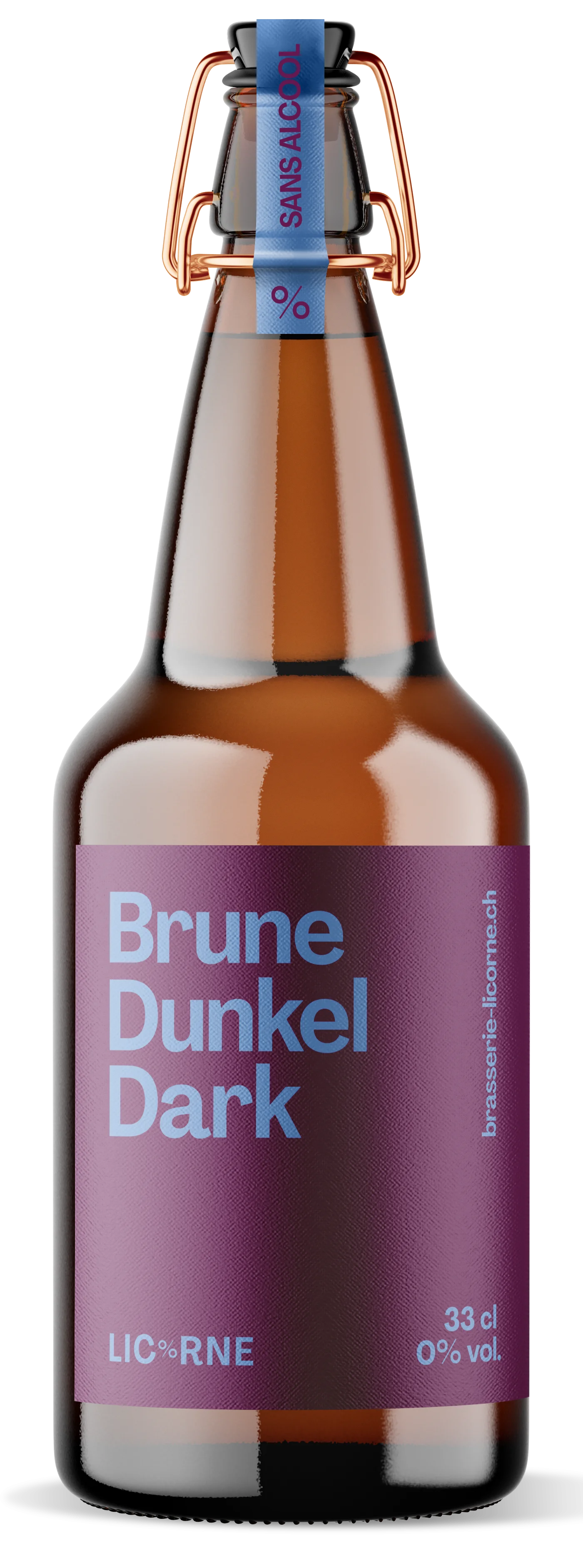 Mockup de la biere blonde